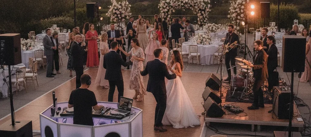 DJ mariage vs groupe musique, notre comparatif 2026